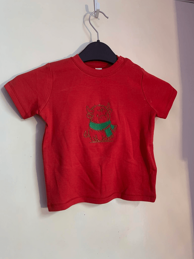 Highland Cow toddler T-shirt
