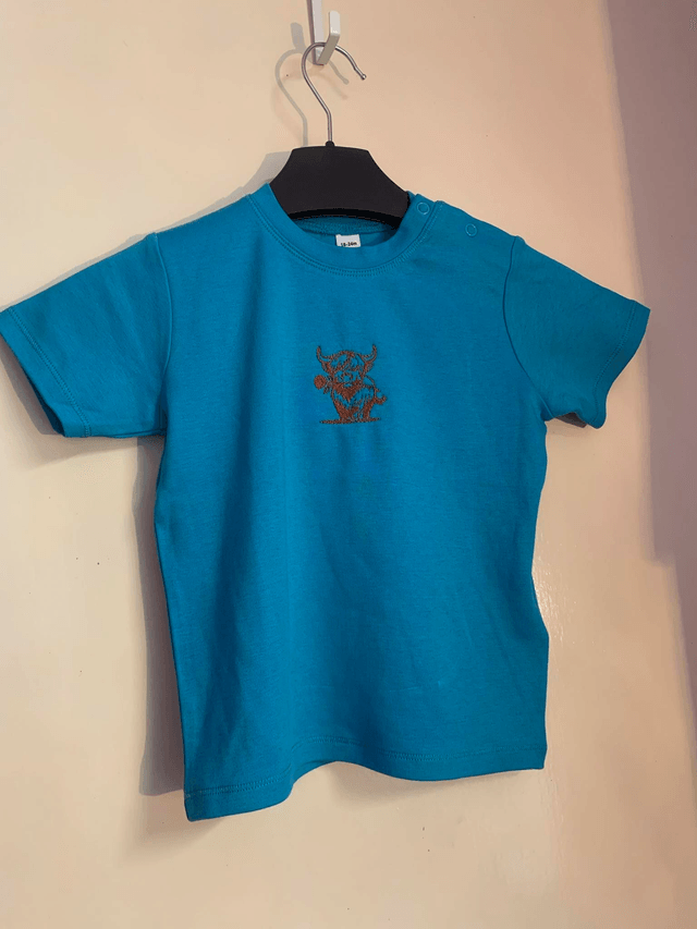 Highland Cow toddler T-shirt 